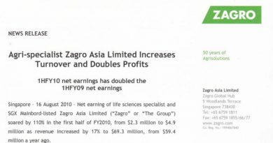 Zagro News Release